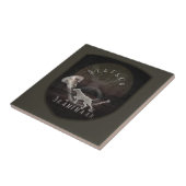 Drahthaar T-Shirt Trucker Hat Sleutelhanger Coffee Tegeltje (Zijkant)