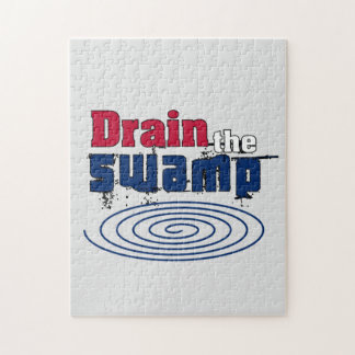 Drain het moeras    legpuzzel