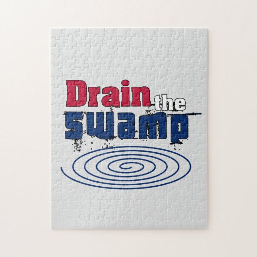 Drain het moeras    legpuzzel (Verticaal)