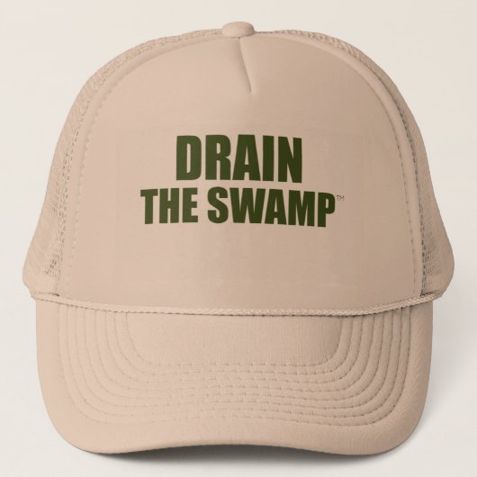 Drain the Swamp Trucker Hat Pet (Voorkant)