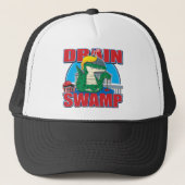 Drain-the-Swamp Trucker Pet (Voorkant)
