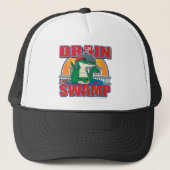 Drain-the-Swamp Trucker Pet (Voorkant)