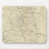 Drainagekaart van Colorado Muismat (Voorkant)