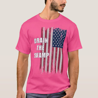Drainhe Moeras President Donaldrump Noodlijdende V T-shirt