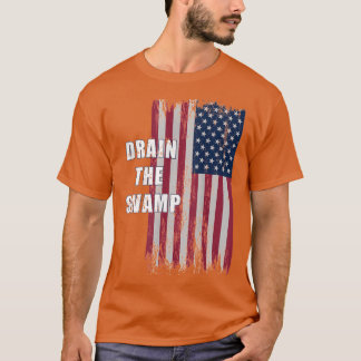 Drainhe Moeras President Donaldrump Noodlijdende V T-shirt