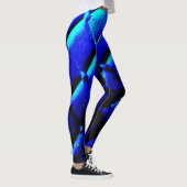 Drak Blue velvet Leggings (Rechts)