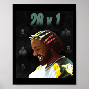 Drake 20 V 1 Sticker Poster