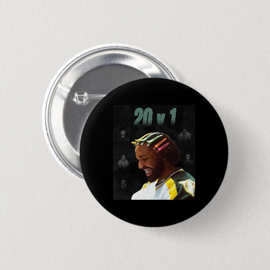 Drake 20 V 1 Sticker Ronde Button 5,7 Cm (Voorkant /achterkant)