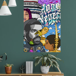 Drake Album Hoesje Mashup Poster Rap Hiphop Muziek