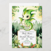 Drake Baby Shower Kaart (Voorkant / Achterkant)