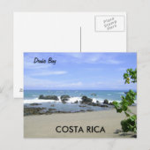Drake bay, Osa-schiereiland, Costa Rica-Briefkaart Briefkaart (Voorkant / Achterkant)