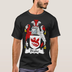 Drake Coat of Arms Family Crest T-shirt