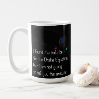 Drake Equation grappige quote koffie-mok Koffiemok
