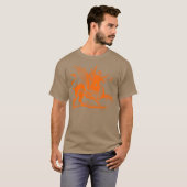 Drake Gravure - Oranje T-shirt (Voorkant volledig)