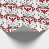 Drake-Irish-Crest Cadeaupapier (Hoek)