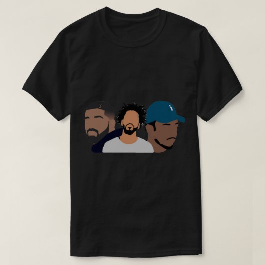 Drake, J Cole, Kendrick Lamar Shirt Classic T-Shi (Design voorkant)