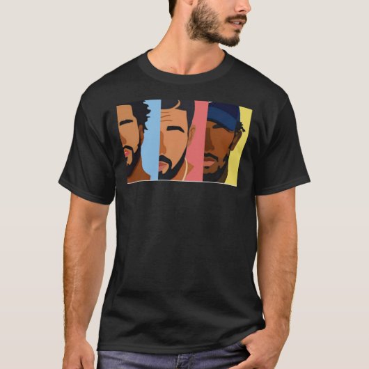 Drake, J Cole, Kendrick Lamar Shirt Classic T-Shir (Voorkant)