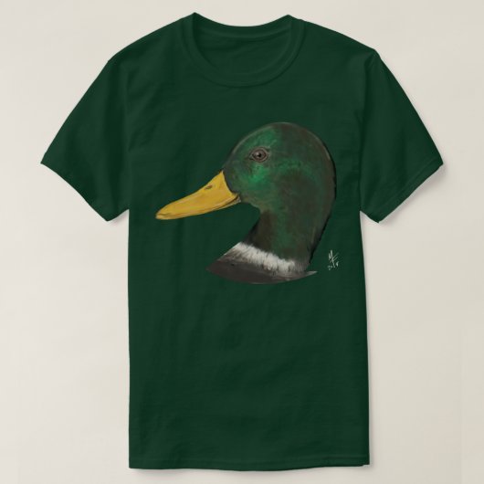 Drake Mallard Duck T-shirt (Design voorkant)