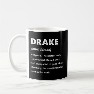 Drake naam koffiemok