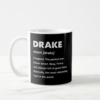 Drake naam koffiemok