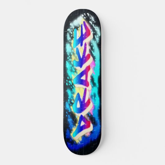DRAKE Persoonlijk Gepersonaliseerd Graffiti-skateb Persoonlijk Skateboard (Voorkant)
