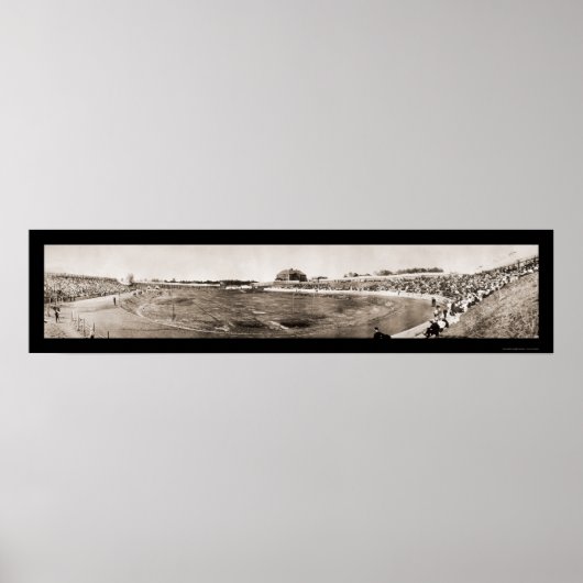 Drake Stadium Football Foto 1907 Poster (Voorkant)