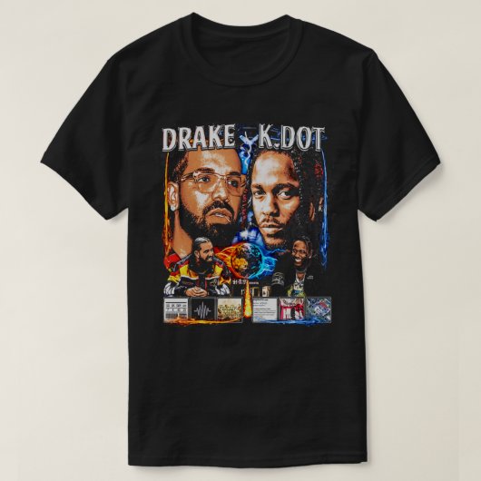 Drake vs KDot TShirt 1 (Design voorkant)