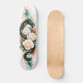 Drake & Witte Rozen Skateboard Deck (Voorkant)