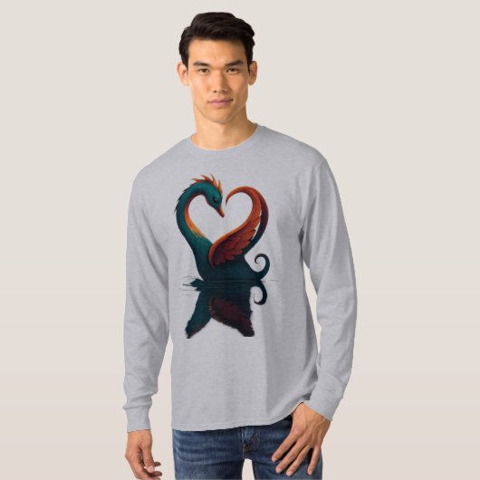 Drake Zwaan van de Liefde T-shirt (Voorkant volledig)