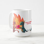 Drakeliefdesmok Koffiemok (Voorkant links)