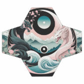 Draken Bloemen Berg Roze Sage Blauwgroen Voetbal (Enkel)