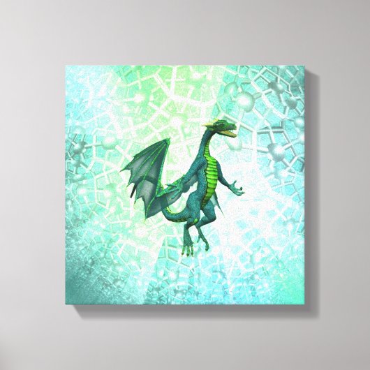 Draken Breath Canvas Print (Voorkant)