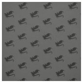 Draken DND Silhouetten Grijs Stof (Swatch)