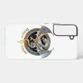 Draken Doder Samsung Galaxy Hoesje (Achterkant horizontaal)
