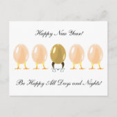 draken en kippen op maat gemaakte ansichtkaart feestdagenkaart (Voorkant)