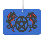 Draken en Pentacle auto luchtverfrisser (Achterkant)