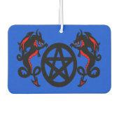 Draken en Pentacle auto luchtverfrisser (Voorkant)