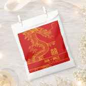 Draken en Phoenix | Dubbel geluk Bedankzakje (Geknipt)