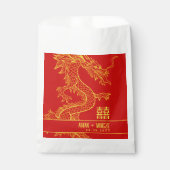 Draken en Phoenix | Dubbel geluk Bedankzakje (Voorkant)