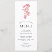 Draken en Phoenix | Menu Dragon-thema (Voorkant)