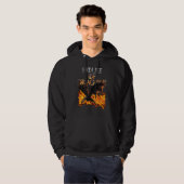 Draken en Vuur Cool Fantasie Hoodie (Voorkant volledig)