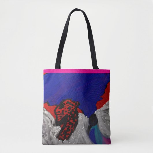 Draken Engel Tote Bag (Voorkant)