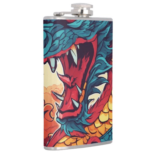 draken Fansion Heupfles (Rechts)