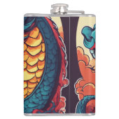 draken Fansion Heupfles (Achterkant)