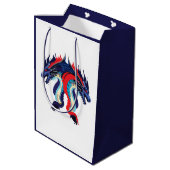 Draken Fantasy Art Draak Medium Cadeauzakje (Achterkant Gekanteld)