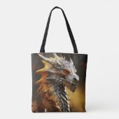 Draken Fantasy Beest Tote Bag (Achterkant)