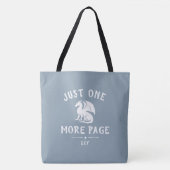 Draken Fantasy Boekliefhebbers Monogram Tote Bag (Voorkant)