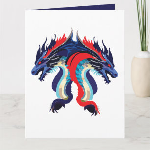 Draken Fantasy Kunst Draken Groet Kaart
