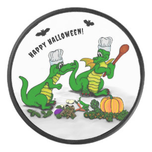 Draken - Fijne Halloween! Vandaag ga ik koken Hockey Puck