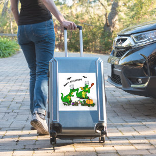 Draken - Fijne Halloween! Vandaag ga ik koken Sticker